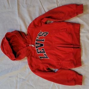 Levi's Red Hoodie Jacket